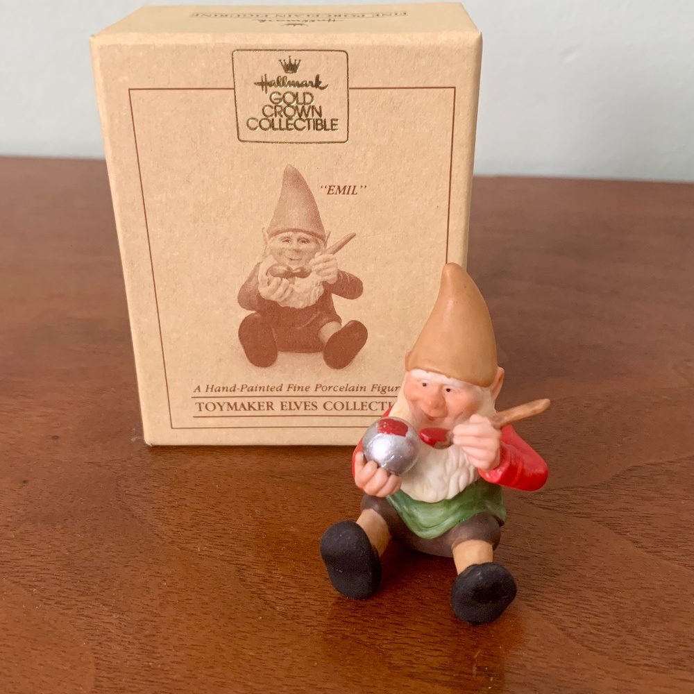 Hallmark Gold Crown Toymark Elf  1987 ~ Emil